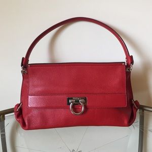 Salvatore Ferragamo red purse